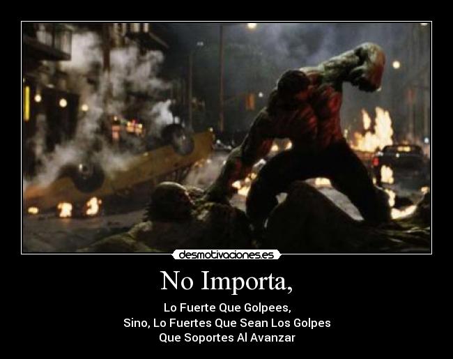 No Importa, - 