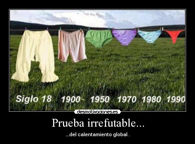 Prueba irrefutable... - 