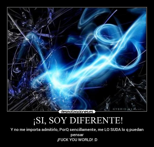 ¡SI, SOY DIFERENTE! - 