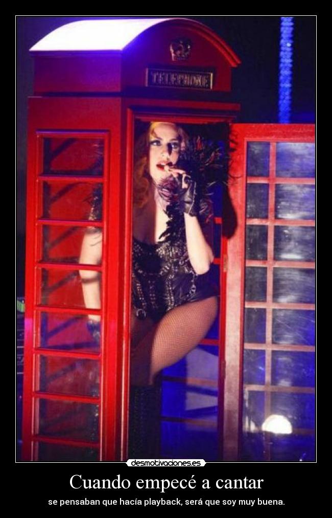 Cuando empecé a cantar -