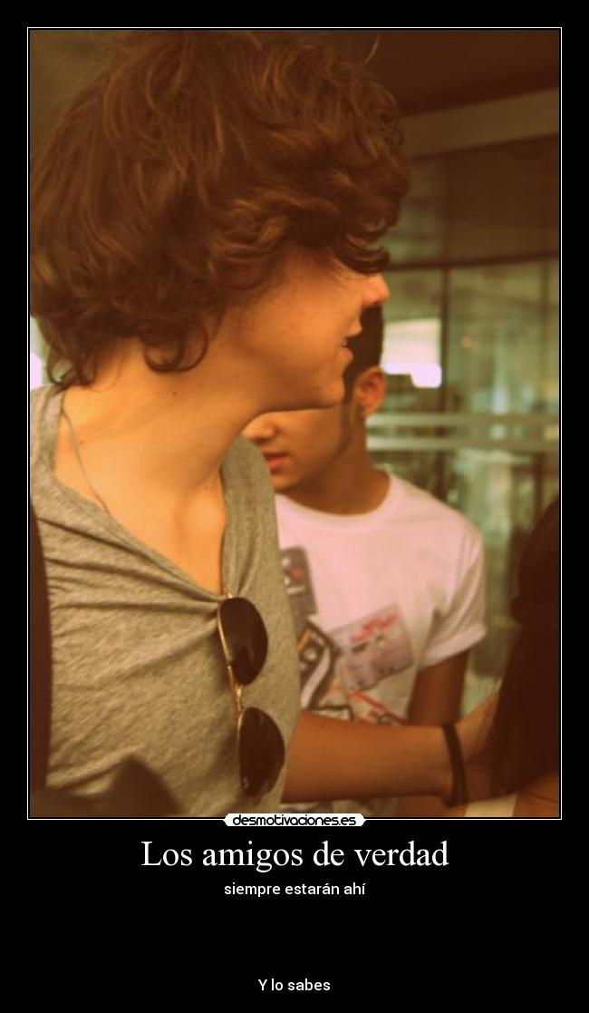 Los amigos de verdad -