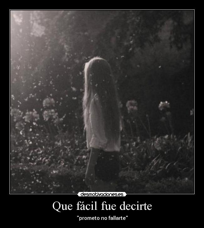 Que fácil fue decirte - 