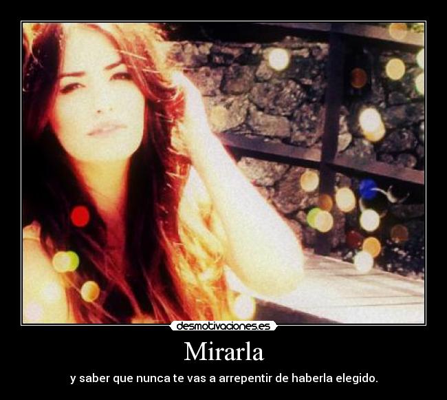 Mirarla -