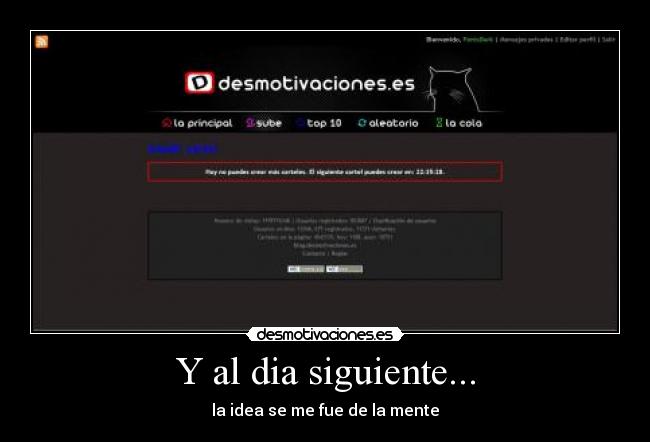 carteles olvido desmotivaciones