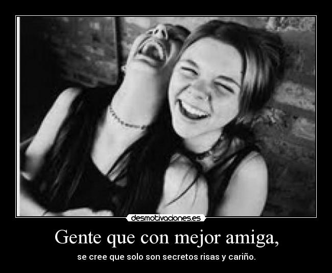 carteles mejor amiga desmotivaciones