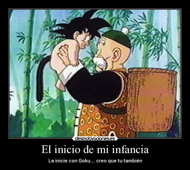 carteles infancia dragon ball desmotivaciones