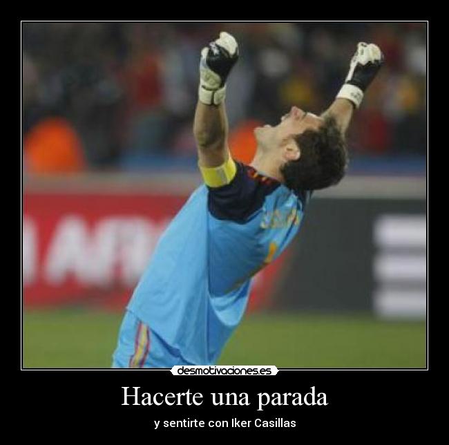 Hacerte una parada -