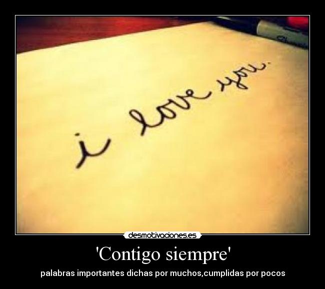 Contigo siempre - 