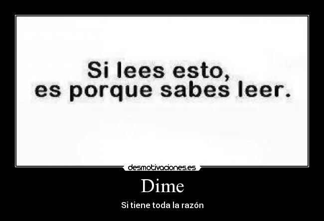 Dime -