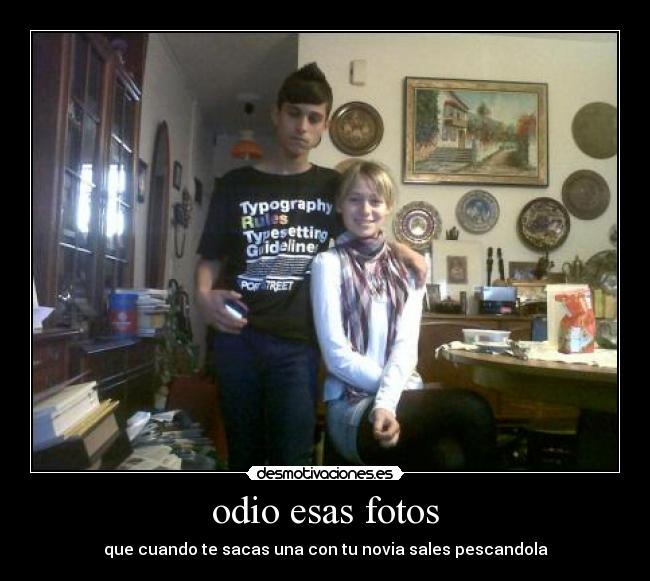 carteles odio eduard amanda desmotivaciones