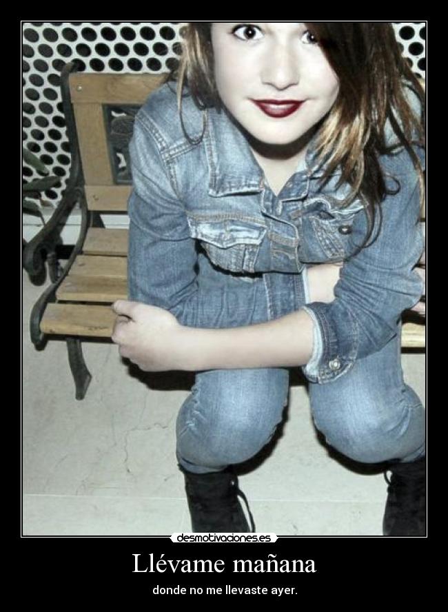 Llévame mañana -