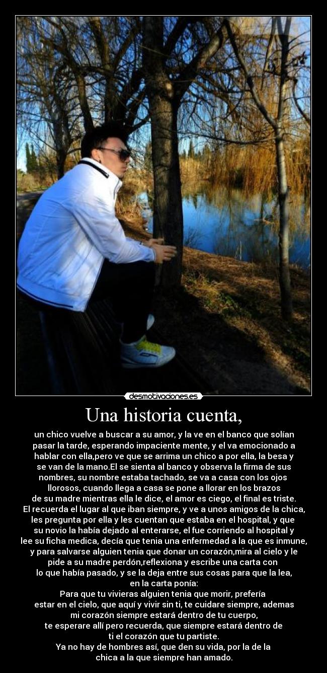 Una historia cuenta, - 