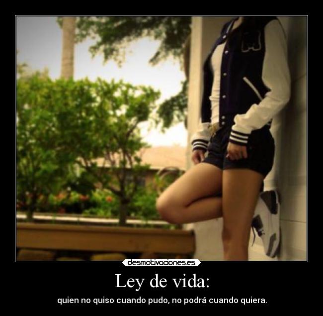 Ley de vida: - 