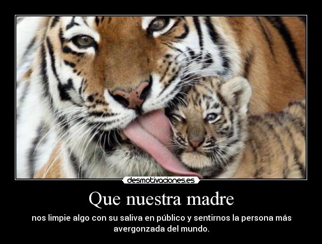 Que nuestra madre - 