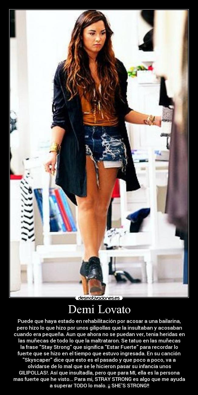 carteles demi lovato desmotivaciones