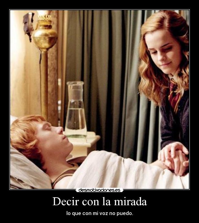 Decir con la mirada -