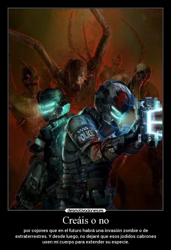 carteles corre isaac los necromorfos nos siguen equis resubido desmotivaciones