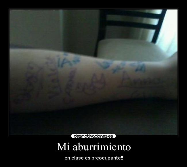 Mi aburrimiento - 