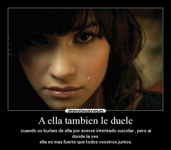 A ella tambien le duele -