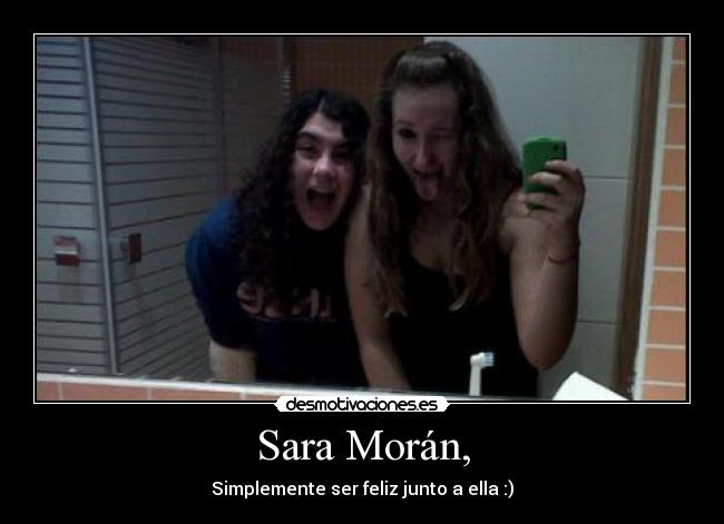 Sara Morán, - 