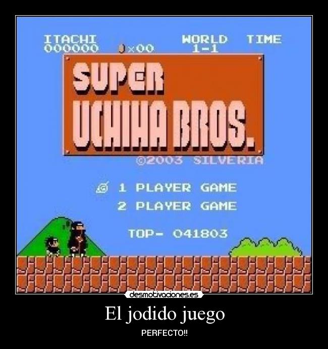 El jodido juego -