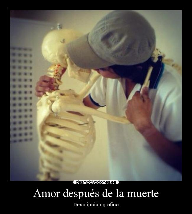 Amor después de la muerte Desmotivaciones Amor después de la muerte Desmotivaciones