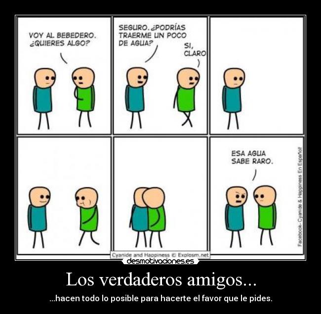 carteles amigos blasikun verdaderos amigos desmotivaciones