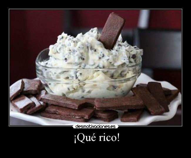 ¡Qué rico! -