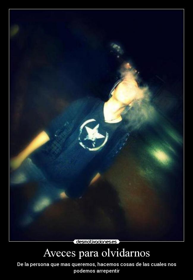 Aveces para olvidarnos -
