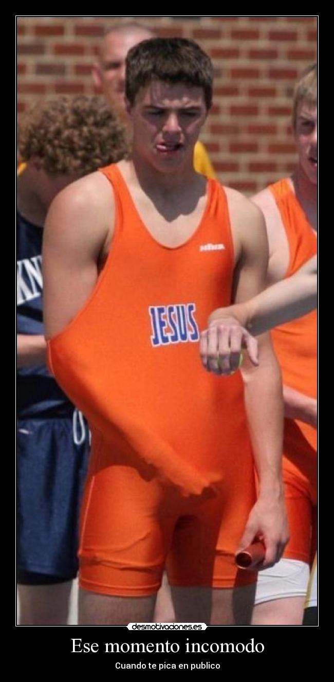 Ese momento incomodo - Cuando te pica en publico