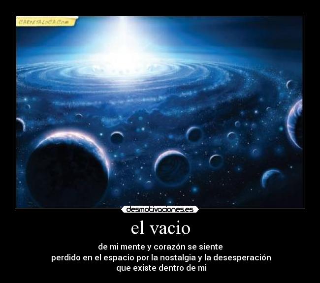 el vacio - 