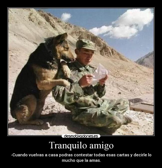 Tranquilo amigo -