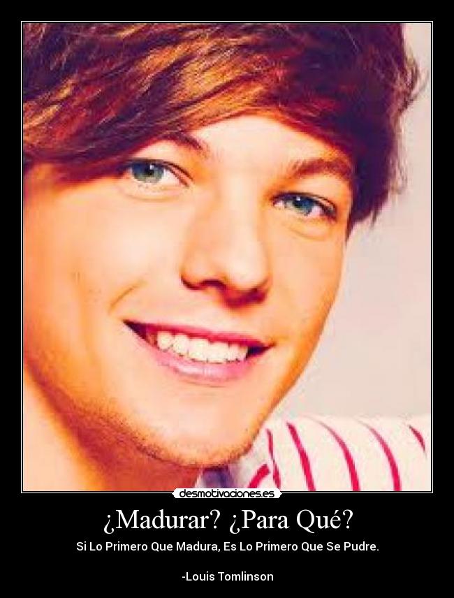 ¿Madurar? ¿Para Qué? - 