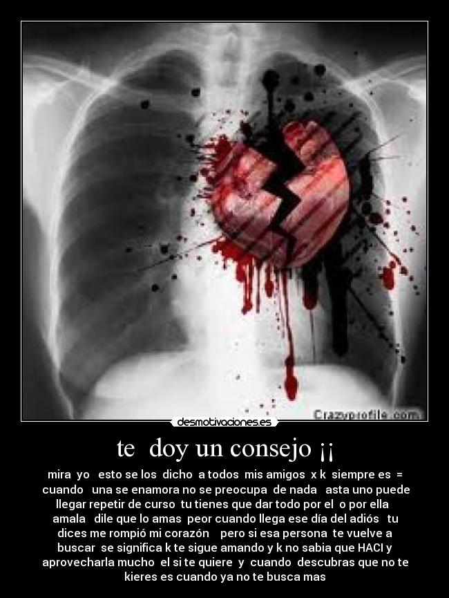 te  doy un consejo ¡¡ - 