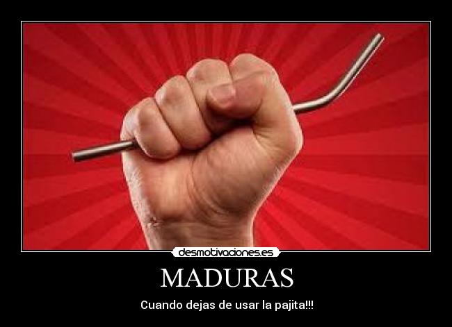 carteles pajita desmotivaciones