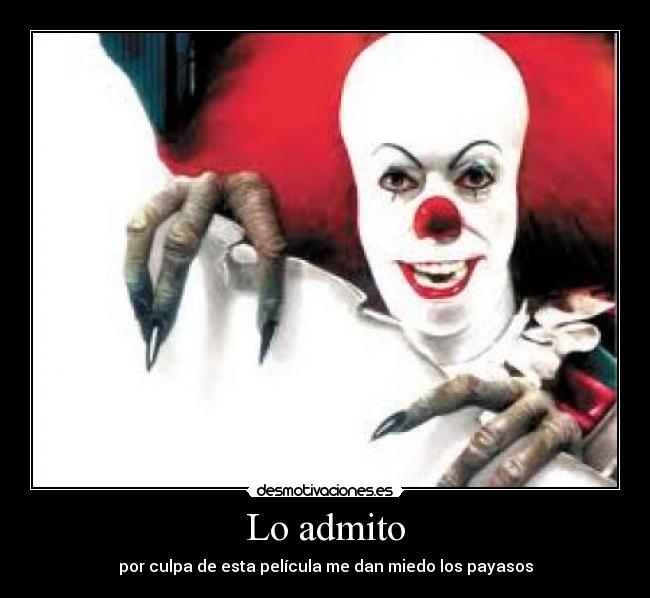 Lo admito -