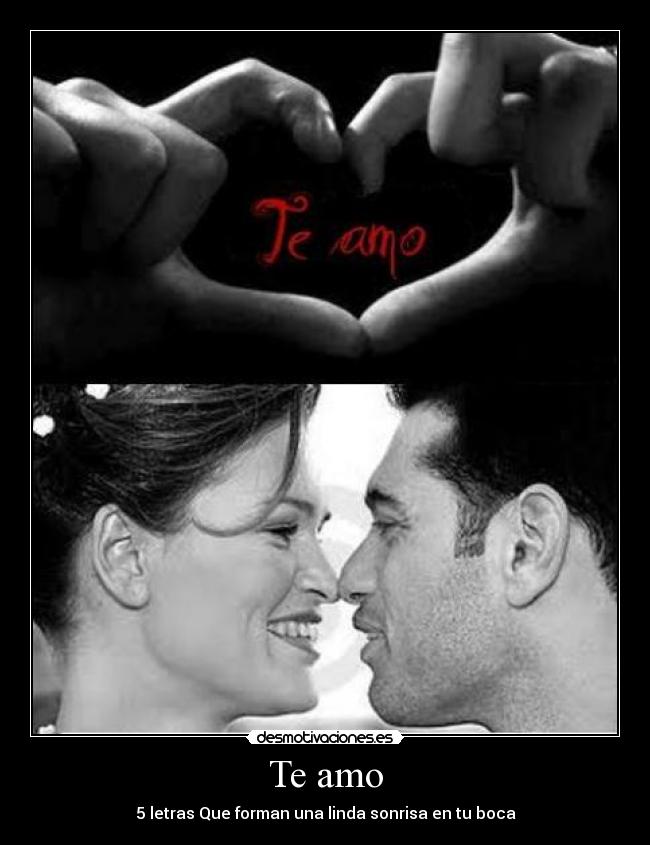 Te amo -