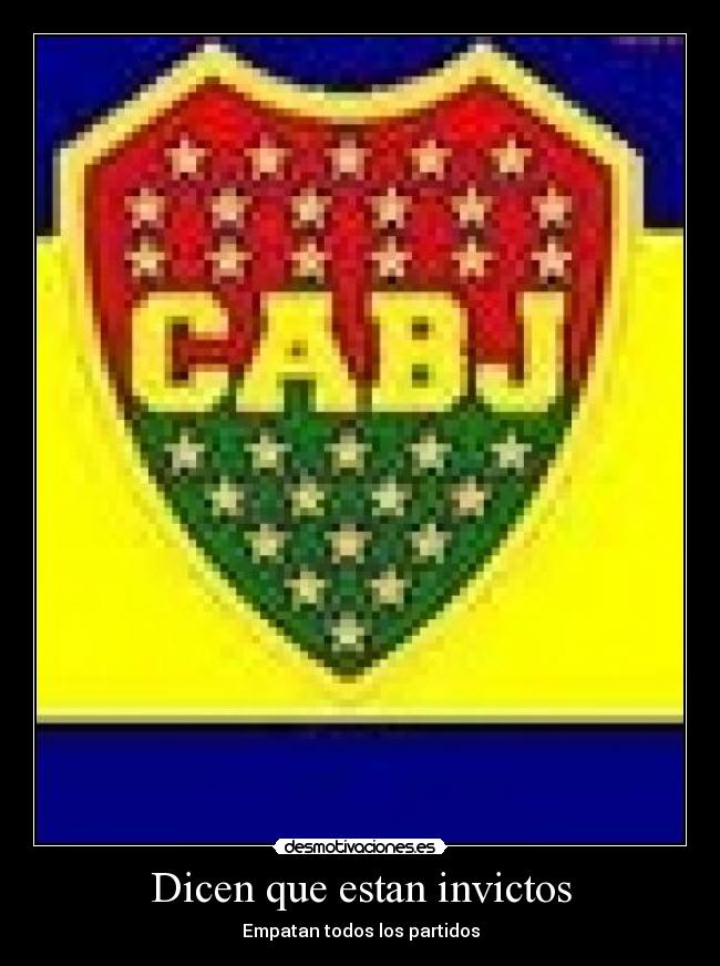 carteles boca bolivia empate invicto desmotivaciones