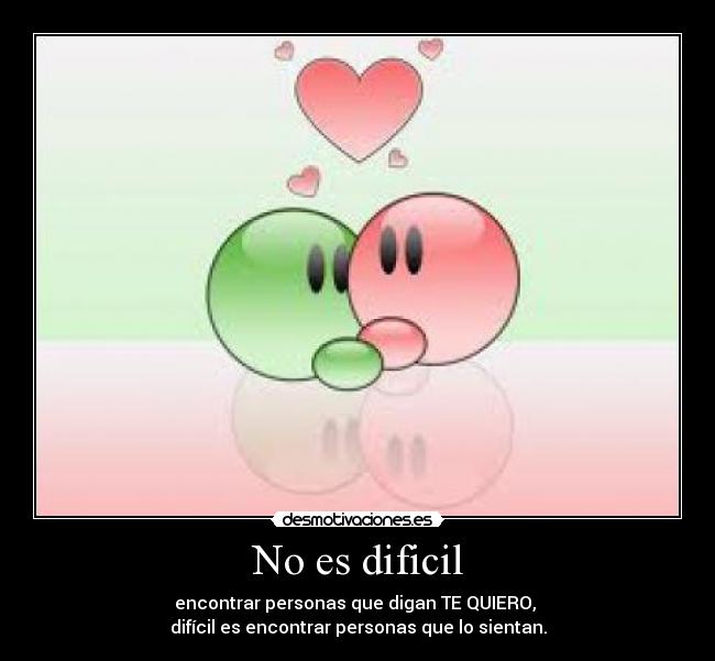 No es dificil -
