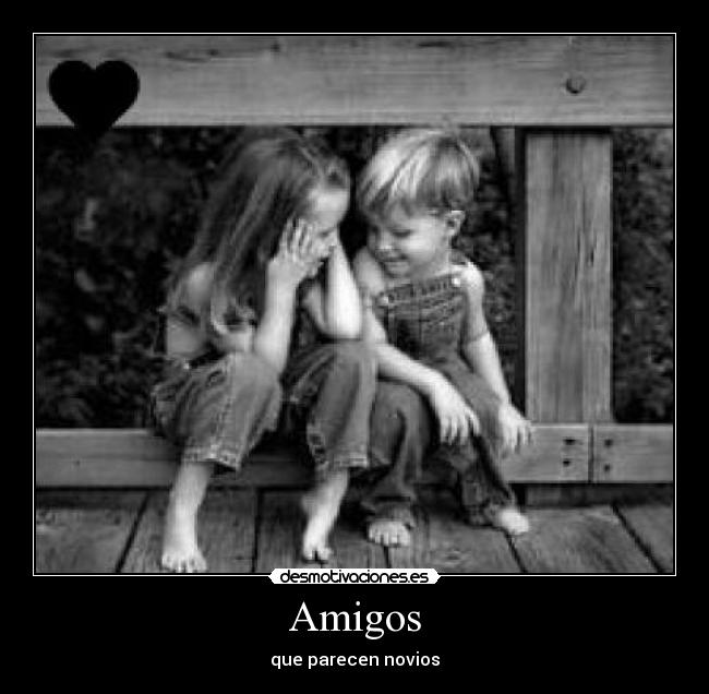Amigos - que parecen novios