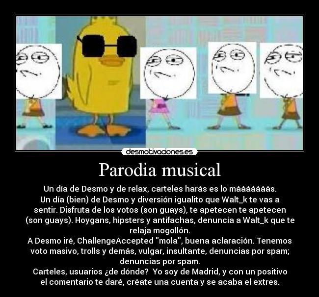 carteles challengeacceptedd obligara borrar cartel desmotivaciones