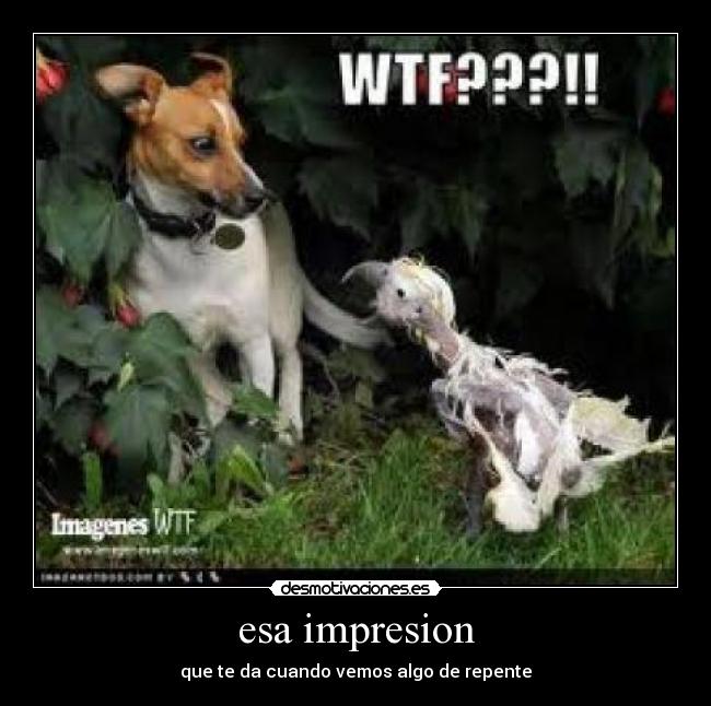 esa impresion - 