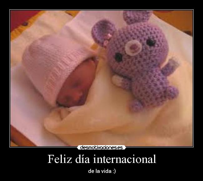 Feliz día internacional - 