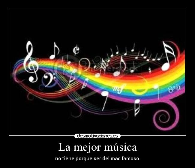 La mejor música -