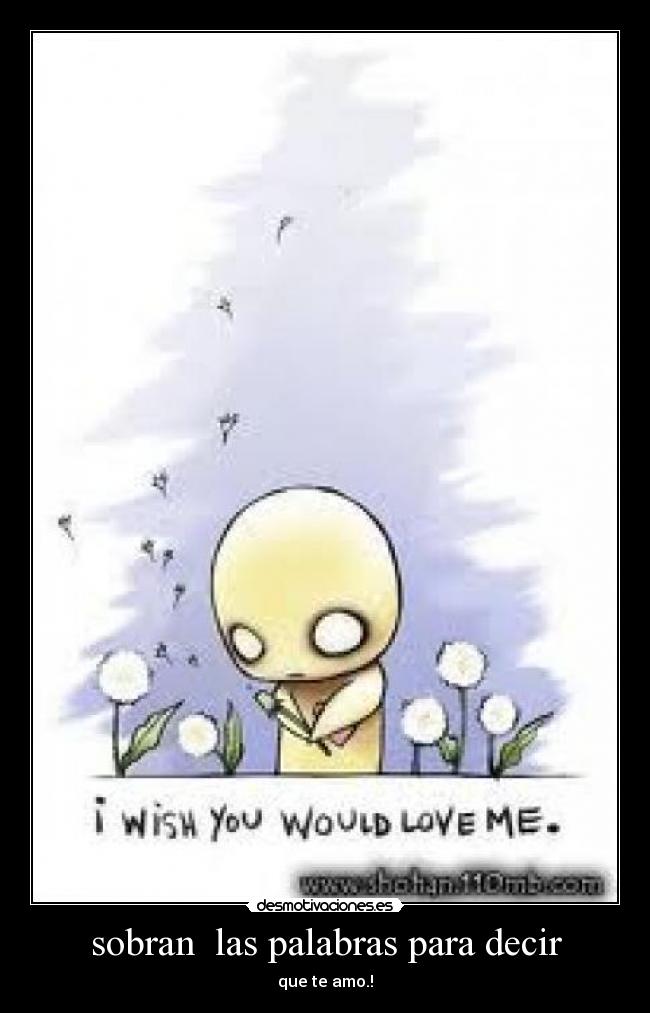 sobran  las palabras para decir - 