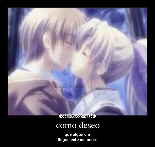 como deseo -