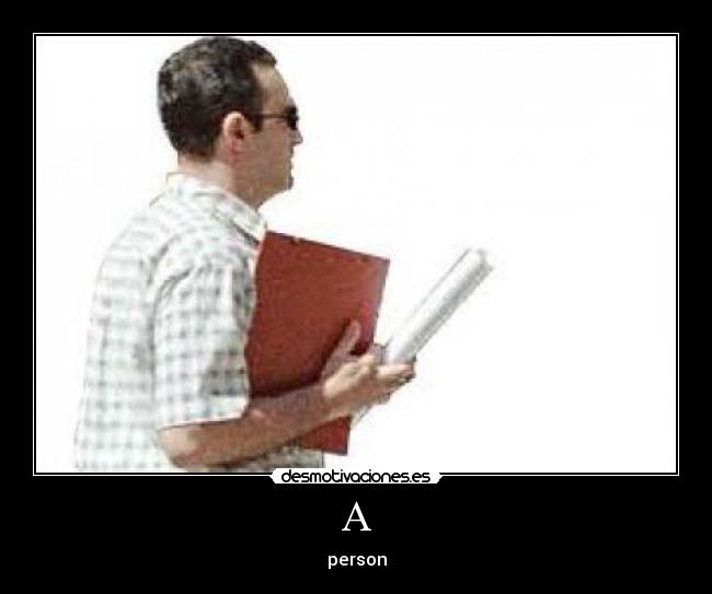 A - person