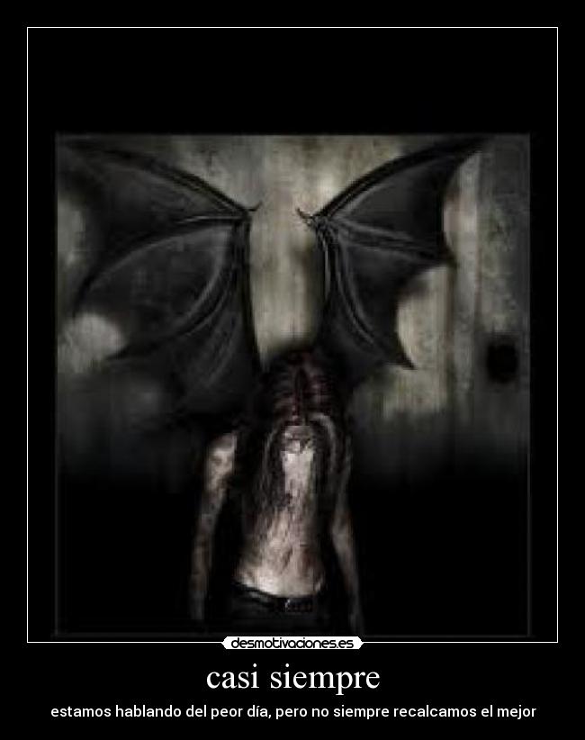 casi siempre -