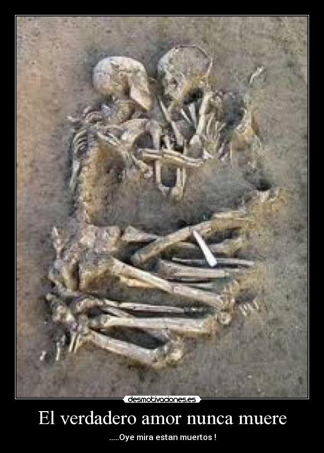 El verdadero amor nunca muere -