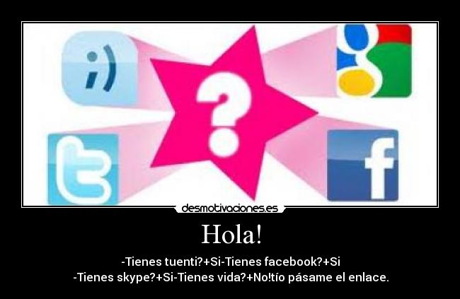 Hola! -